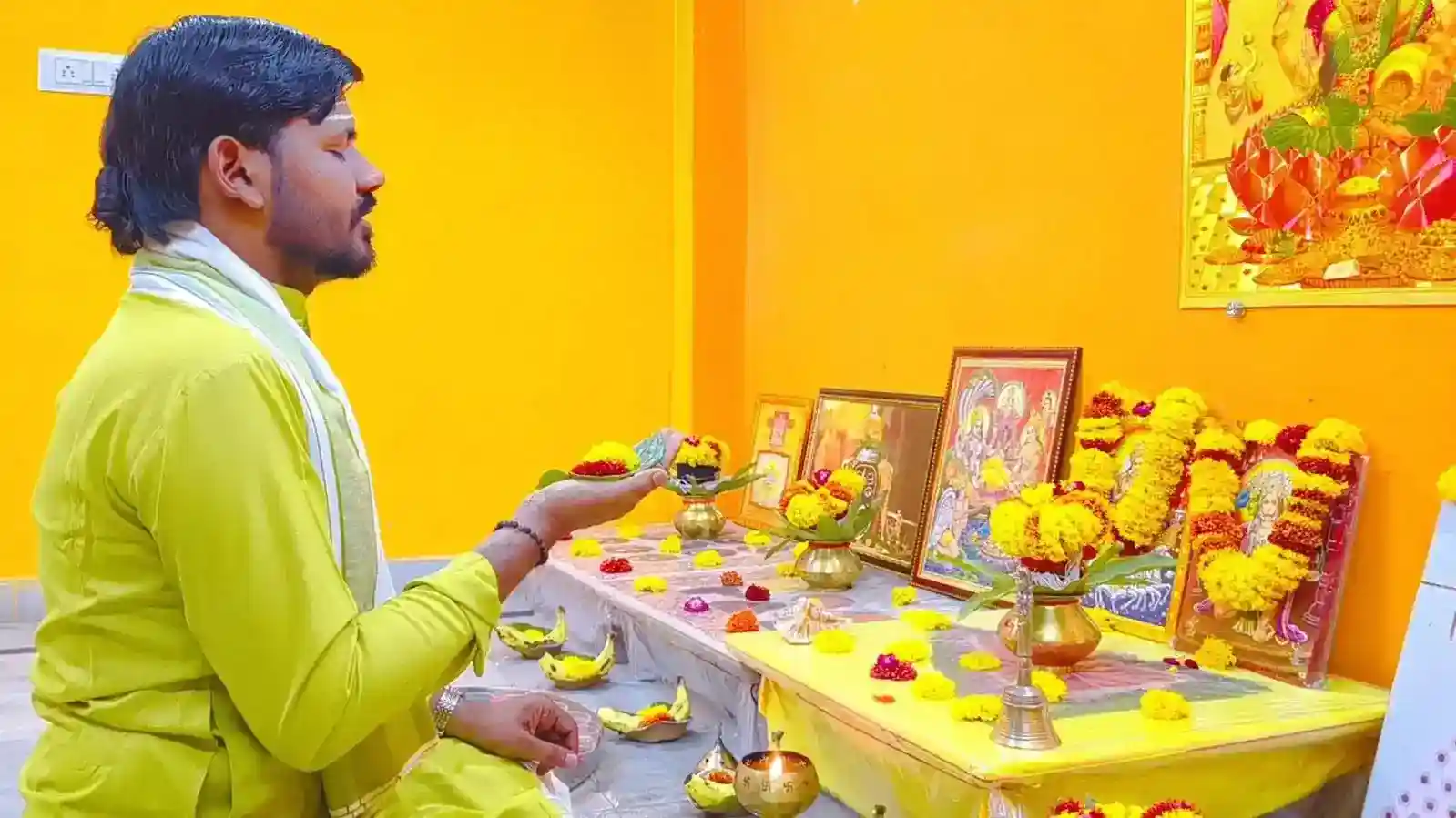 Puja ceremony 1