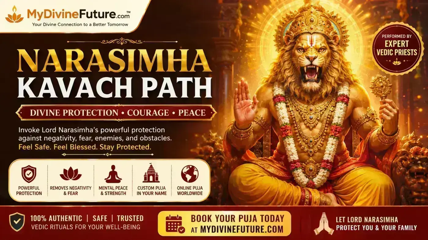 Narasimha Kavach Path Online